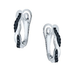 Серьги из серебра INCRUA ETL-053-E-BS