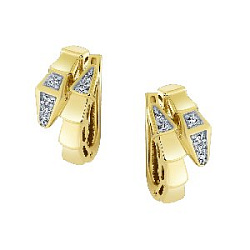 Серьги из золота BERGER л120324