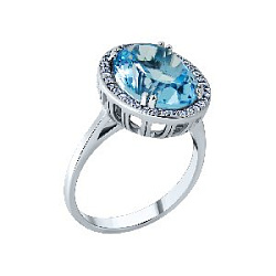 Кольцо из серебра Русский СтилЬ 50051701