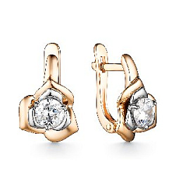 Серьги из золота CORONA с0592V62