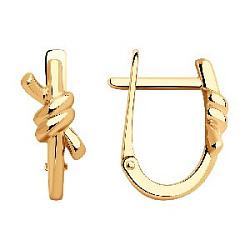 Серьги из золота SOKOLOV 0200115