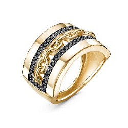 Кольцо из золота BERGER л110123 ч