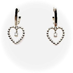 Серьги из серебра АРИНА 1042462-01210