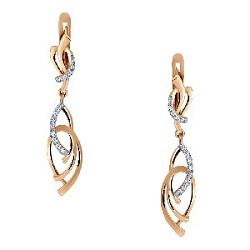 Серьги из золота RUSGOLDART 2179707 1 1 1