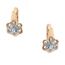 Серьги из золота RUSGOLDART 2458907 1 1 1