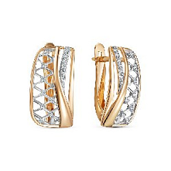 Серьги из золота RUSGOLDART 2448807 1 1 1