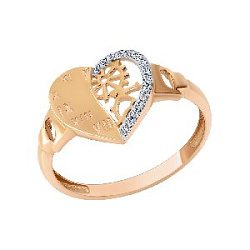 Кольцо из золота CORONA К4817