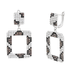 Серьги из серебра Silver Sky SE36215