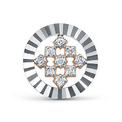 Подвеска с бриллиантом 5-8035-103И1-3К