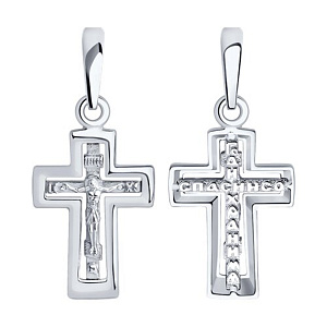 Подвеска крест из золота SOKOLOV 121326-3