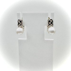 Серьги из серебра АРИНА 1039512-01250-2S