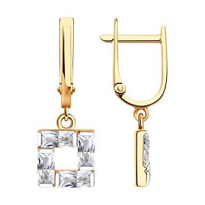 Серьги из золота SOKOLOV 51-121-02921-1