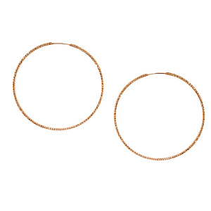 Серьги кольца из золота BERGER 020060-32