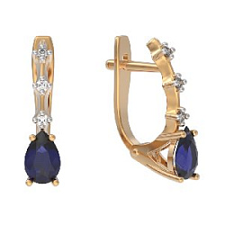 Серьги с бриллиантом АРИНА 1041412-11140-C