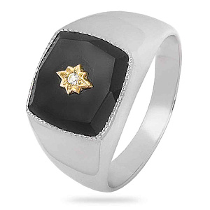 Кольцо мужское из серебра Ив.Ю.Ко. 3302392р