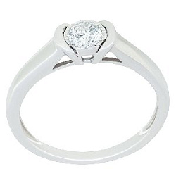 Кольцо помолвочное с бриллиантом Бриант RW41027TMD