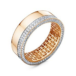 Кольцо из золота Maskom 10-10115-01_f-203
