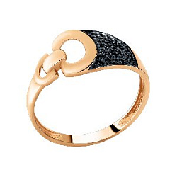 Кольцо из золота CORONA к4486