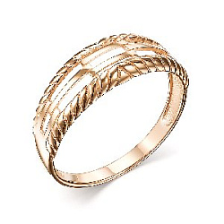 Кольцо из золота CORONA к4674