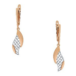 Серьги из золота RUSGOLDART 2547907 1 1 1
