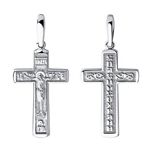 Подвеска крест из золота SOKOLOV 121444-3