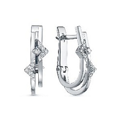 Серьги с бриллиантом Brilliant Style 4043-21001