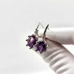 Серьги из серебра Русский СтилЬ 42198502