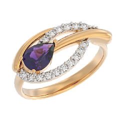 Кольцо из золота АРИНА 1053621-11130-A