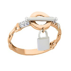 Кольцо из золота CORONA к4300