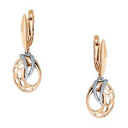 Серьги из золота RUSGOLDART 2578600 1 1