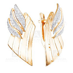 Серьги из золота кл4308а-01