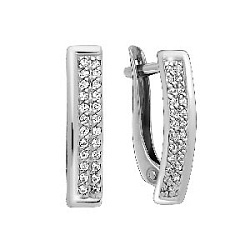 Серьги из серебра Сильвер Лайн с105014/1р