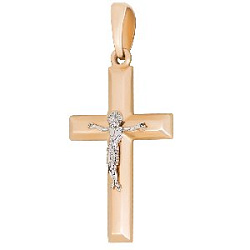 Подвеска крест из золота KARATOV Т13006612