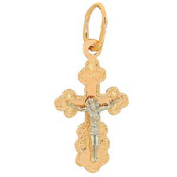 Подвеска крест из золота KARATOV Т13086067