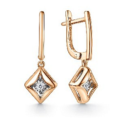 Серьги с бриллиантом grigoriev 02-11-51187-11-00-1