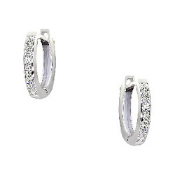 Серьги с бриллиантом ГАЛЕРЕЯ ЭКСКЛЮЗИВА 4576001