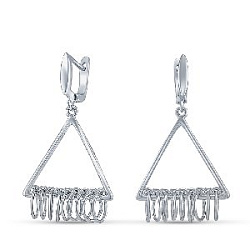 Серьги из серебра Silver wings 02FYE10059-113