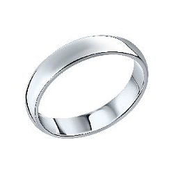 Кольцо обручальное из серебра с5912200/1