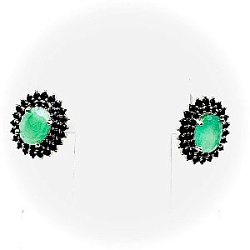 Серьги из серебра Серена-Сильвер Т6СК.701ИЗR