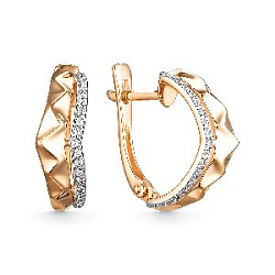 Серьги из золота CORONA С4881