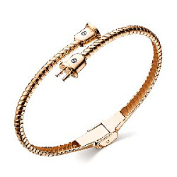 Браслет жесткий из золота CORONA бр4436