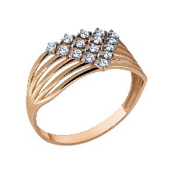 Кольцо из золота MAGIC STONES 001-0653-0001-011