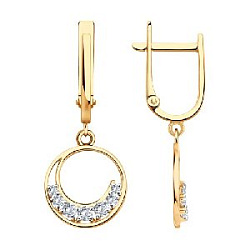 Серьги из золота SOKOLOV 51-121-01381-1