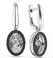 Серьги с бриллиантом grigoriev 02-12-5498-13-00