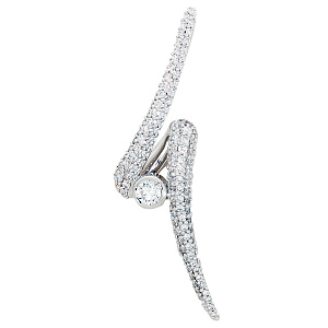 Подвеска с бриллиантом Арт-Модерн 050627-Б