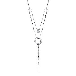 Колье из серебра АЛЬКОР 06-2171/000Б-00