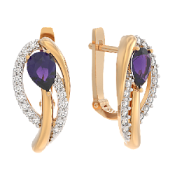 Серьги из золота АРИНА 1053622-11130-A