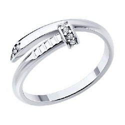 Кольцо из серебра SOKOLOV 94014212