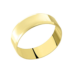 Кольцо обручальное из лимонного золота Крымский ЮЗ 7112118 л(1007л)