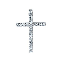 Подвеска крест из серебра KOLIBRI 660362